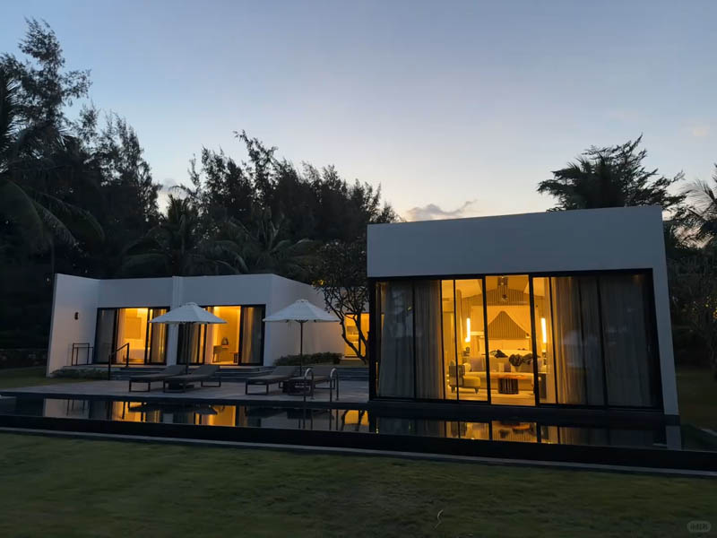 越南芽庄金兰湾JW万豪海景别墅入住体验报告：坐拥秒杀三亚的玻璃海