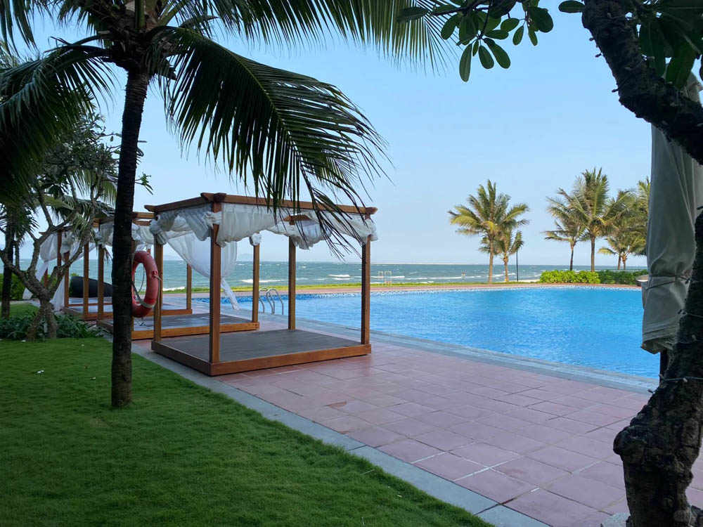 越南会安万丽度假酒店入住体验评测：远离岘港市区，度假诚意不足